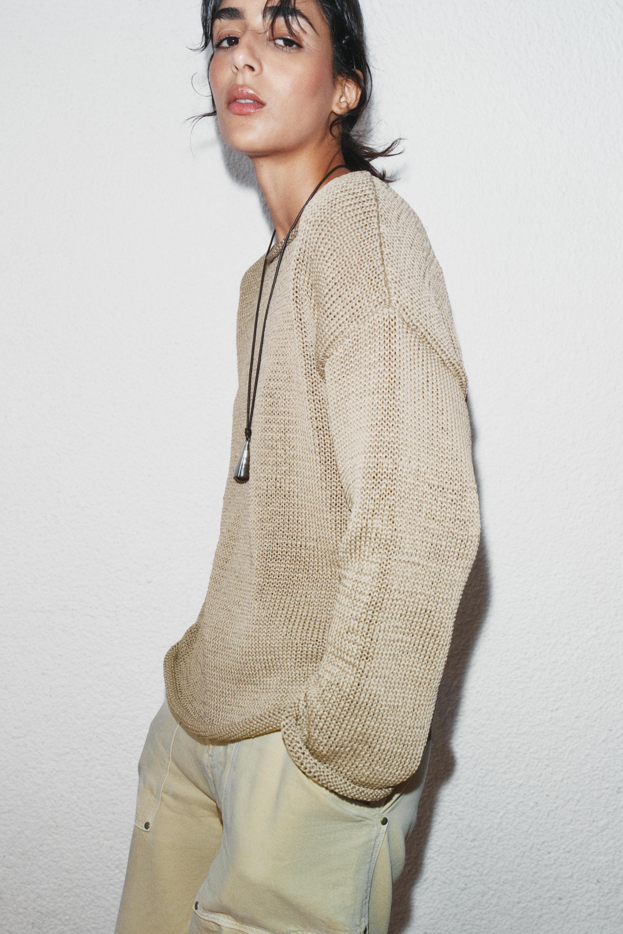 BOAT NECK KNIT JUMPER